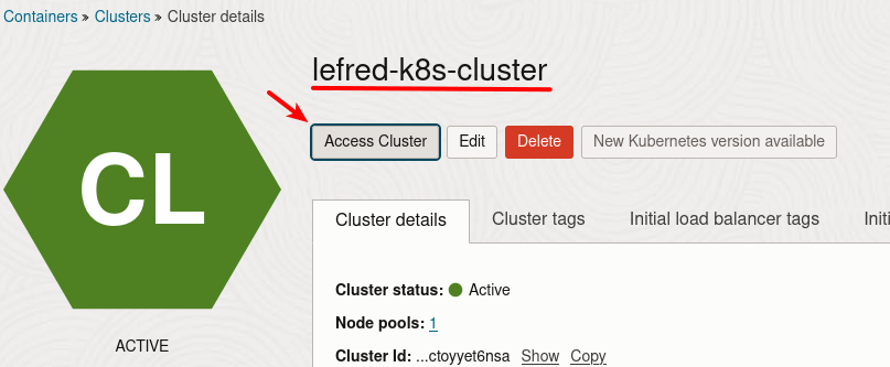 Access Cluster
