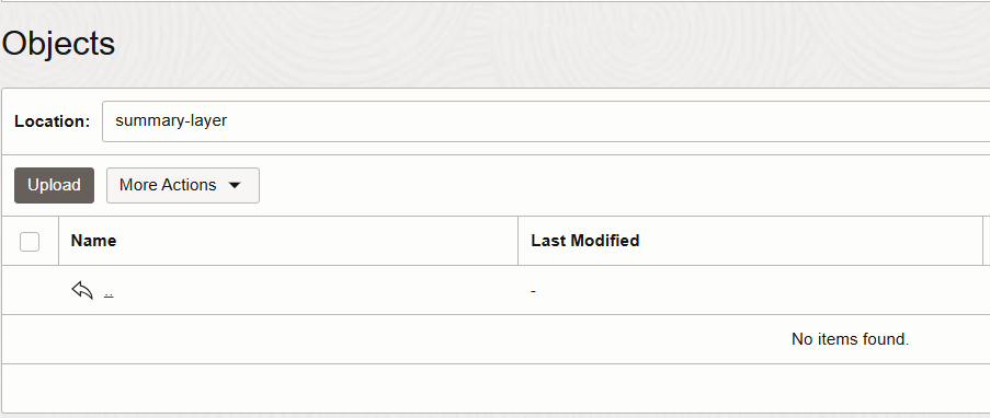 Destination folder in bucket for HeatWave query export