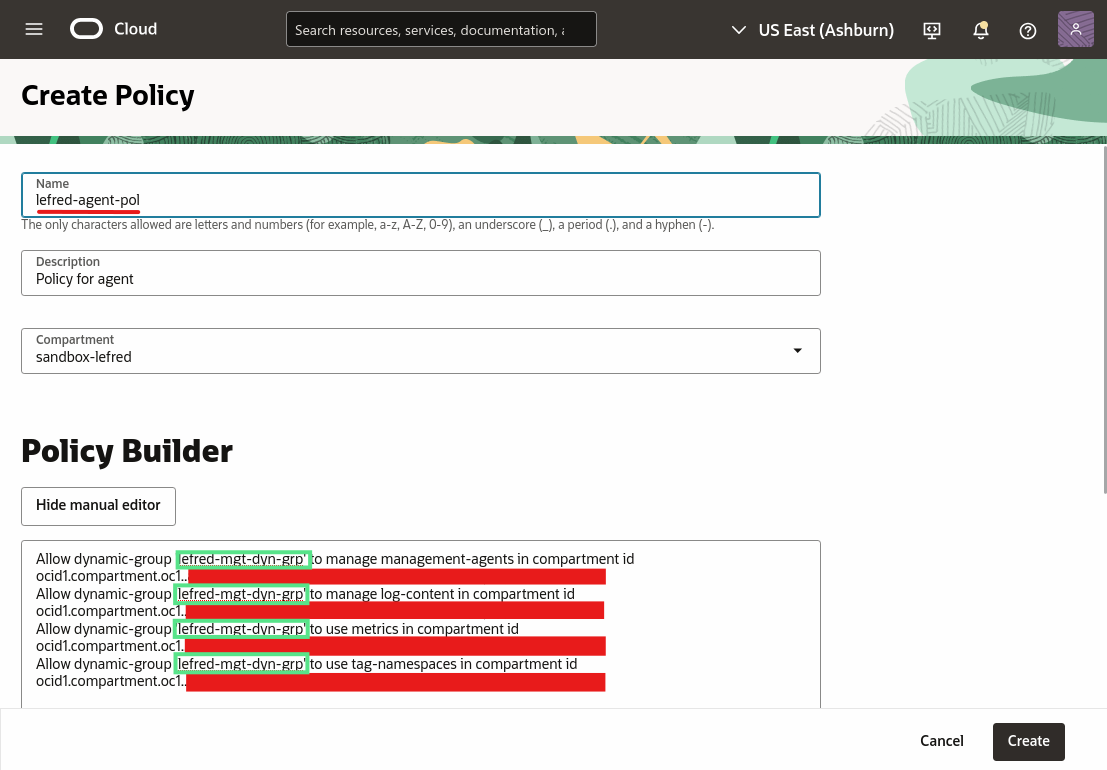 Oracle DB Management