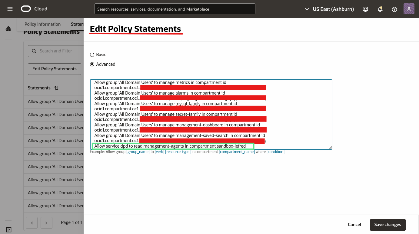 Oracle DB Management