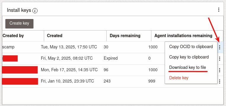 Oracle DB Management