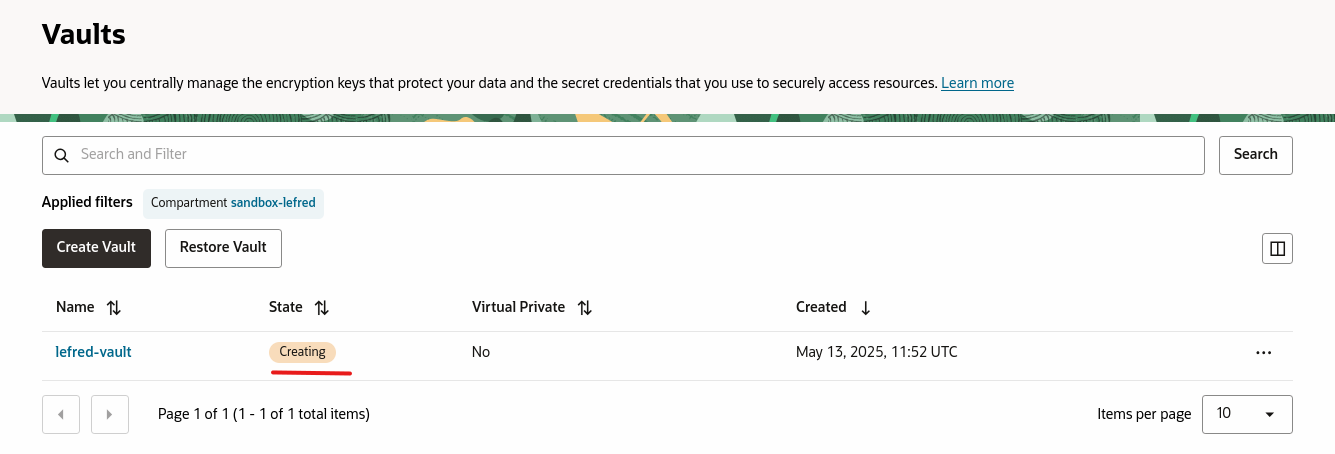 Oracle DB Management
