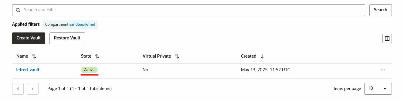Oracle DB Management