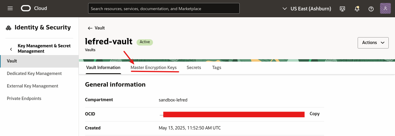 Oracle DB Management