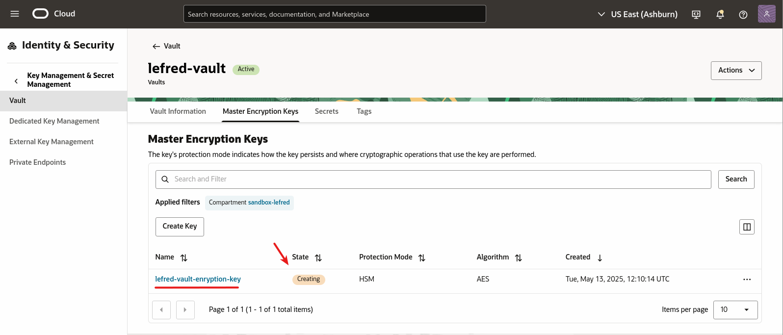 Oracle DB Management