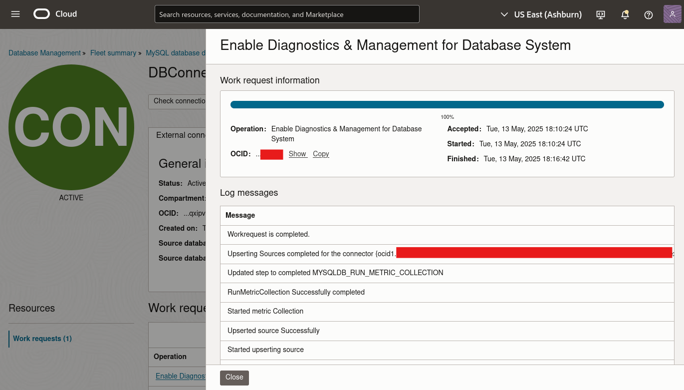 Oracle DB Management