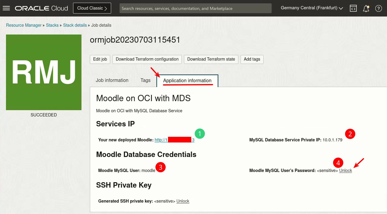 Stack - Application Information