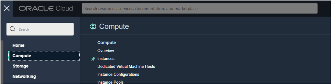 compute and instance