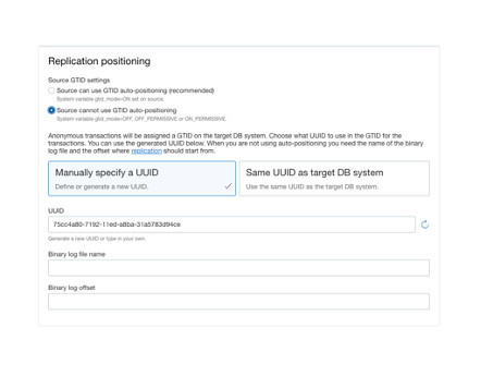 Replication positioning options for sources without GTIDs