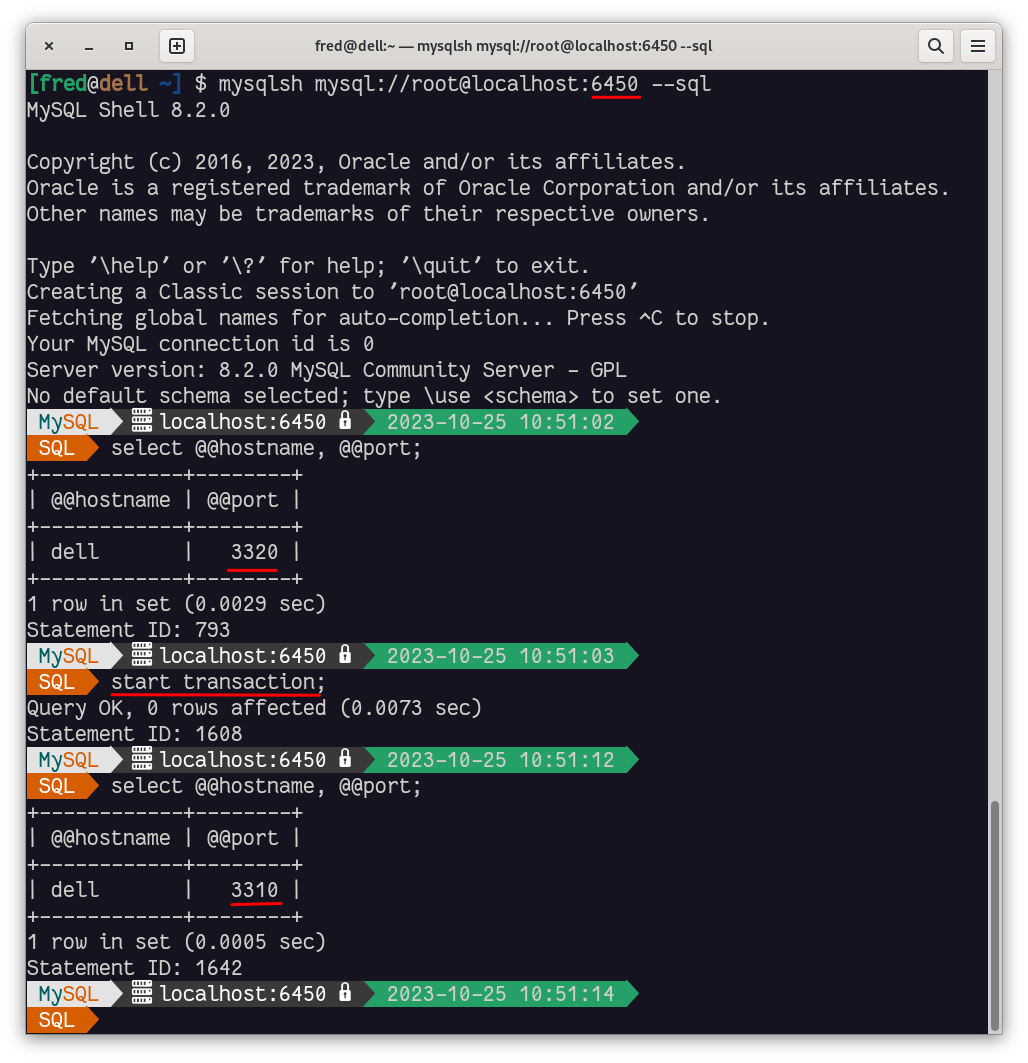 Testing Read/Write Splitting