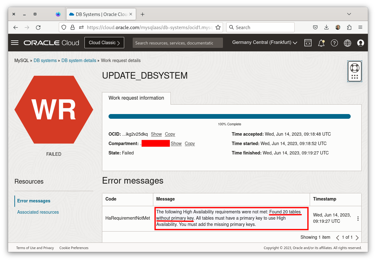 Work Request - Details