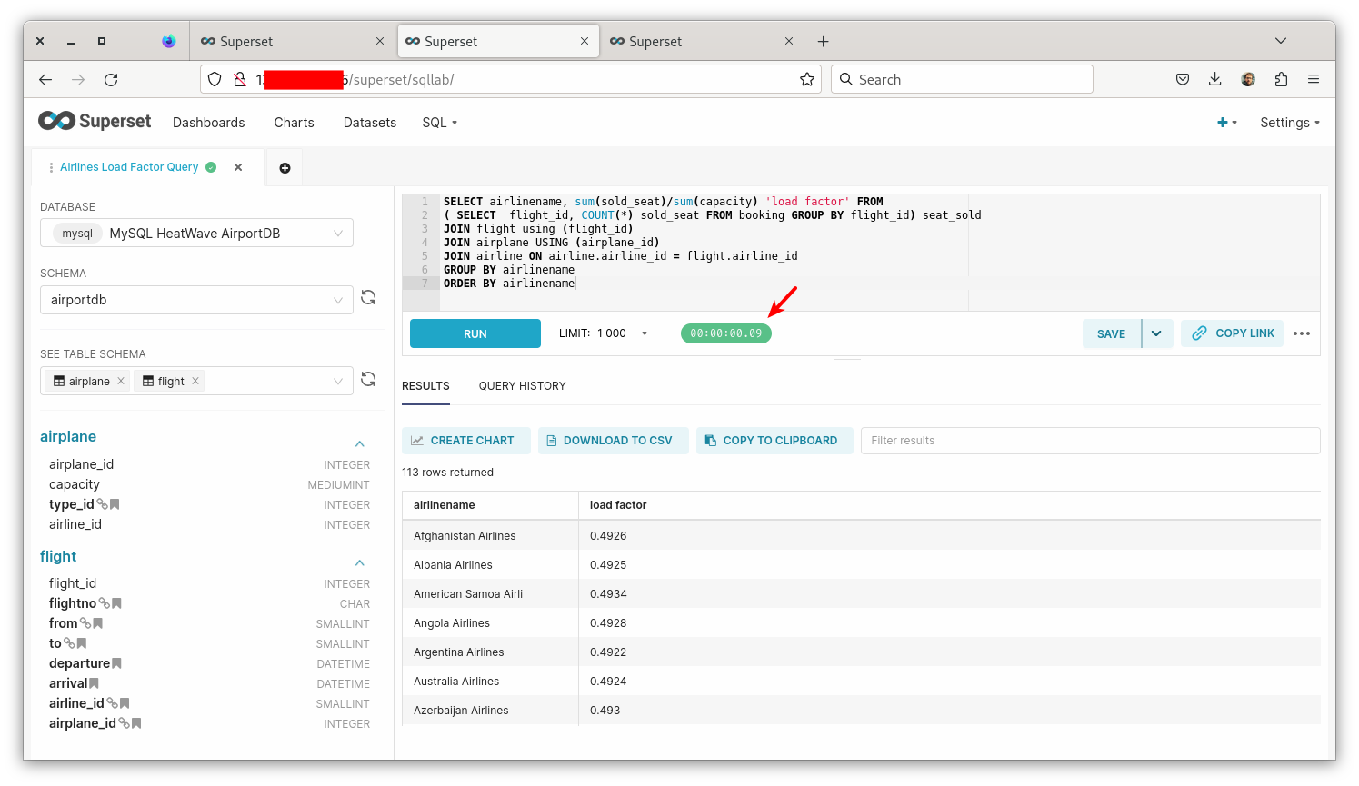 Superset - Fast query