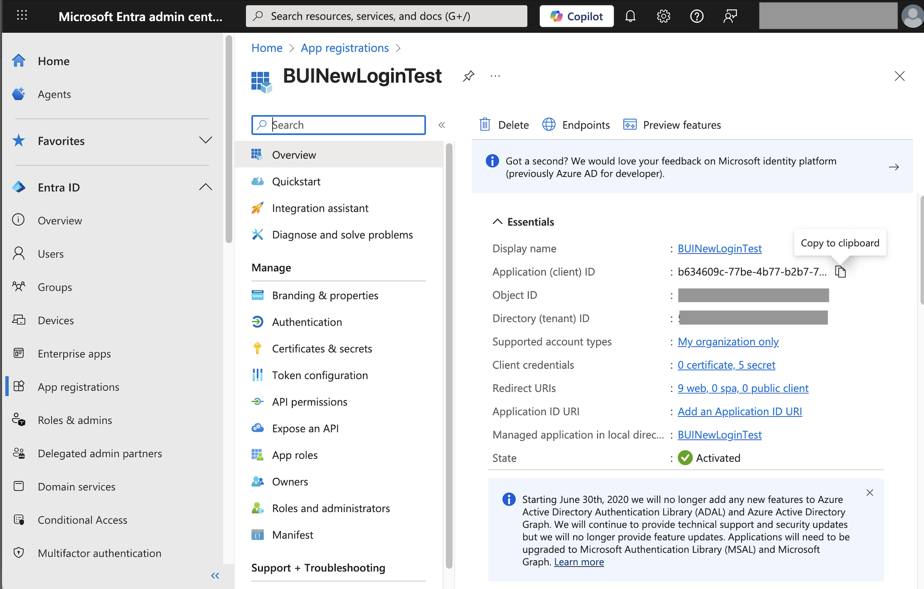 Microsoft Entra Application Overview