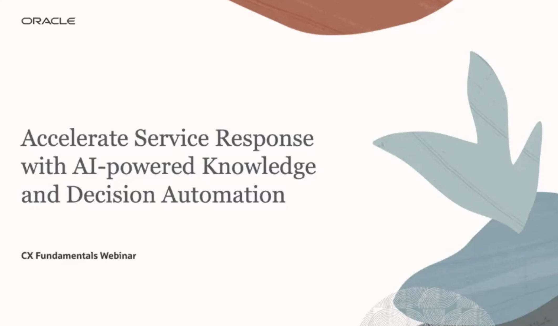 Oracle Fusion Knowledge Management Demo Webinar