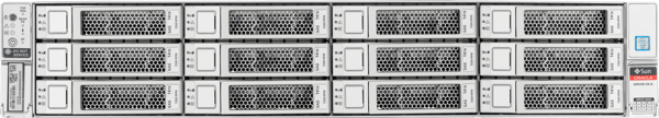 Exadata X8 Storage Server physical appearance