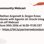 Accelerate with Agentic AI: Oracle Integration Partner Kickoff Webcast June 30th 2026