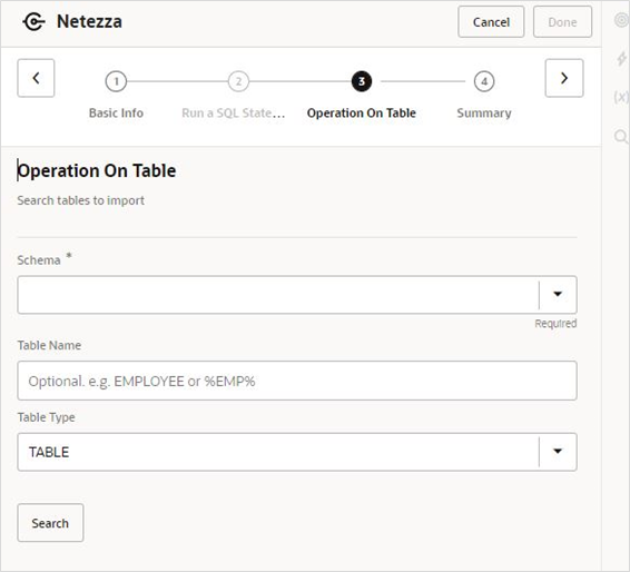Netezza connection bas2