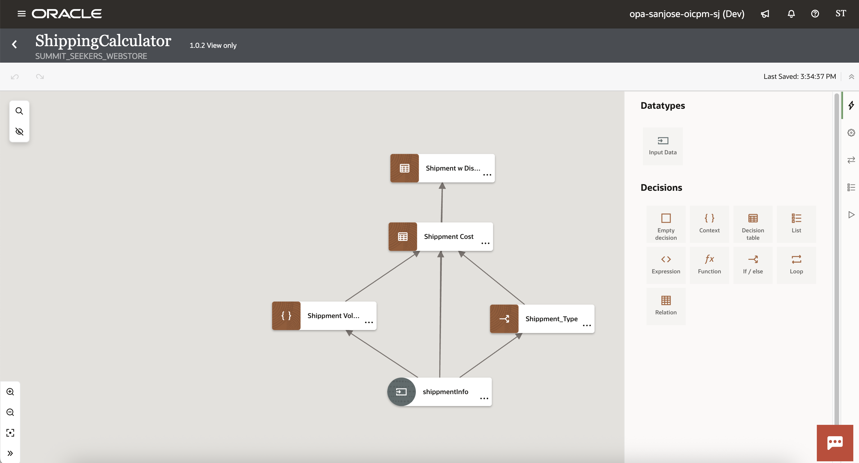 Decision Designer in OIC