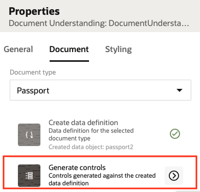 OPA ODU - Generate Control
