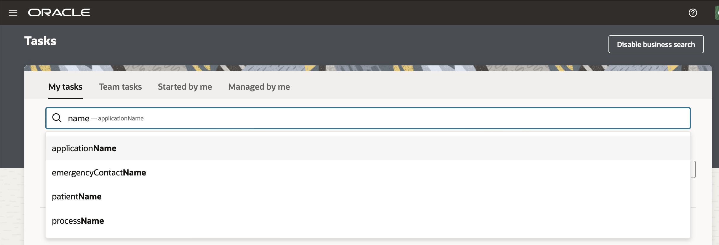 Auto-Suggestions in Business Search