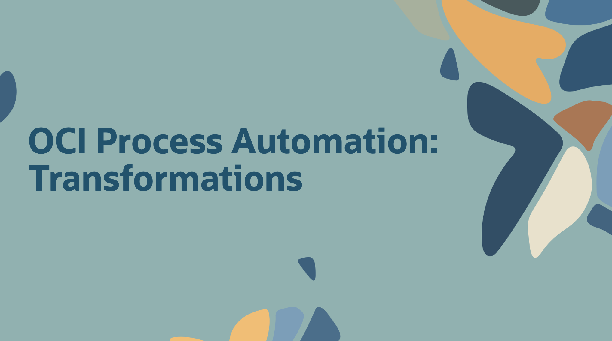 OCIPA Transformations