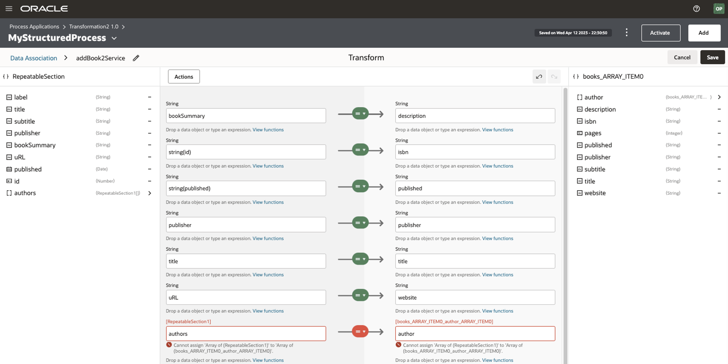 OPA Transformations - Scenario 3