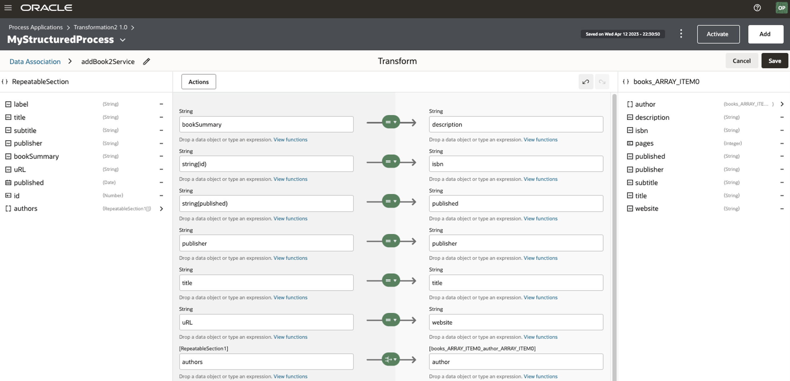 OPA Transformations - Scenario 3