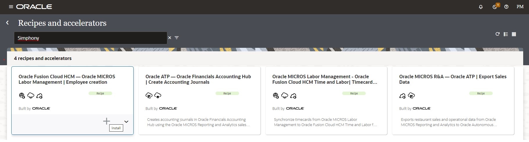 Select prebuilt solution