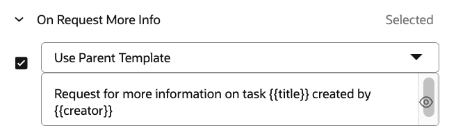 Updating the subject of the email notification