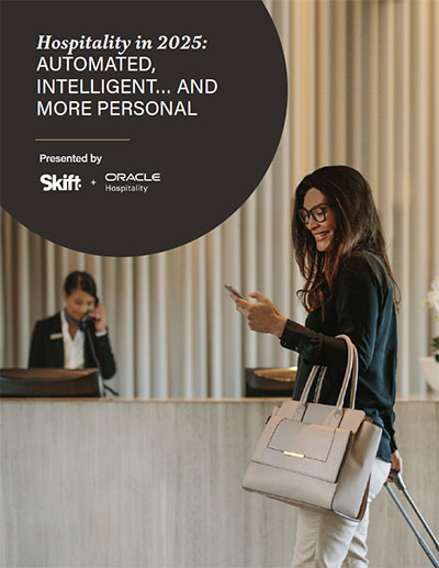 Skift and Oracle hospitality report cover image