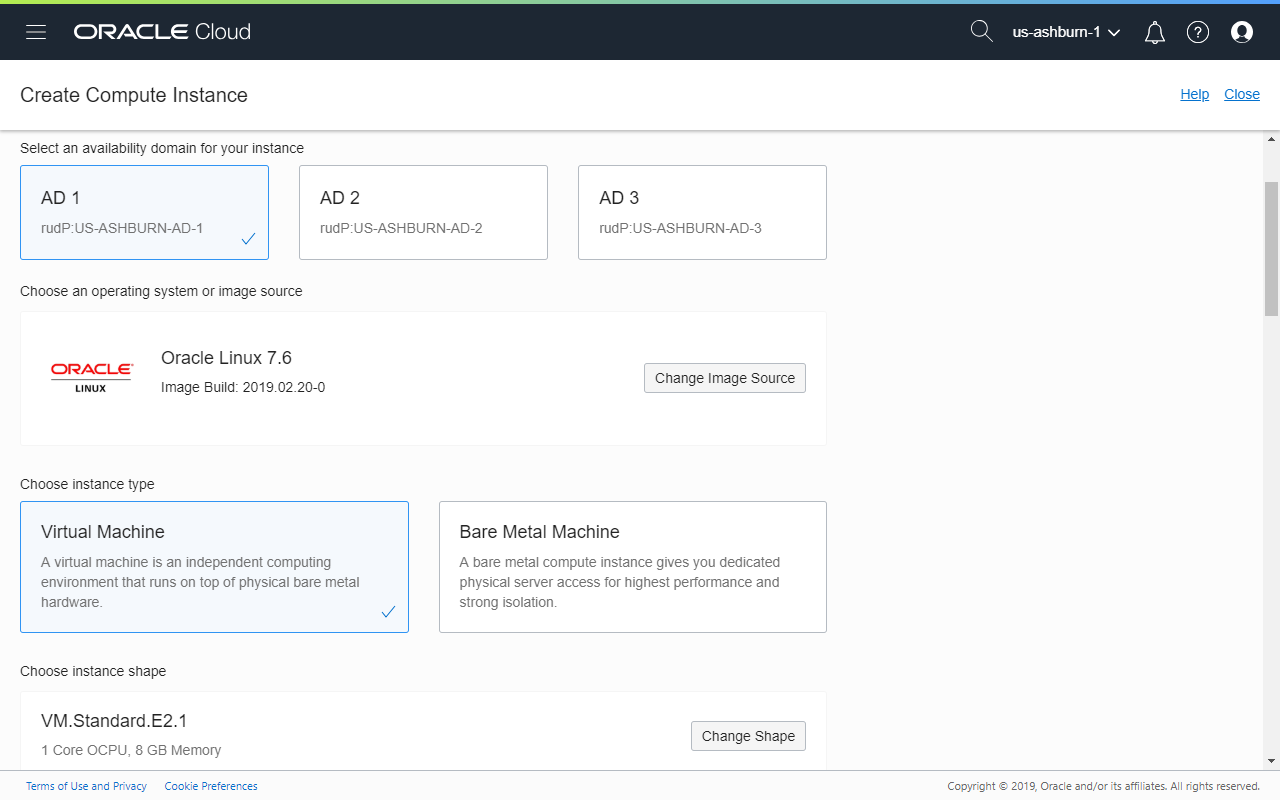 Create a virtual machine