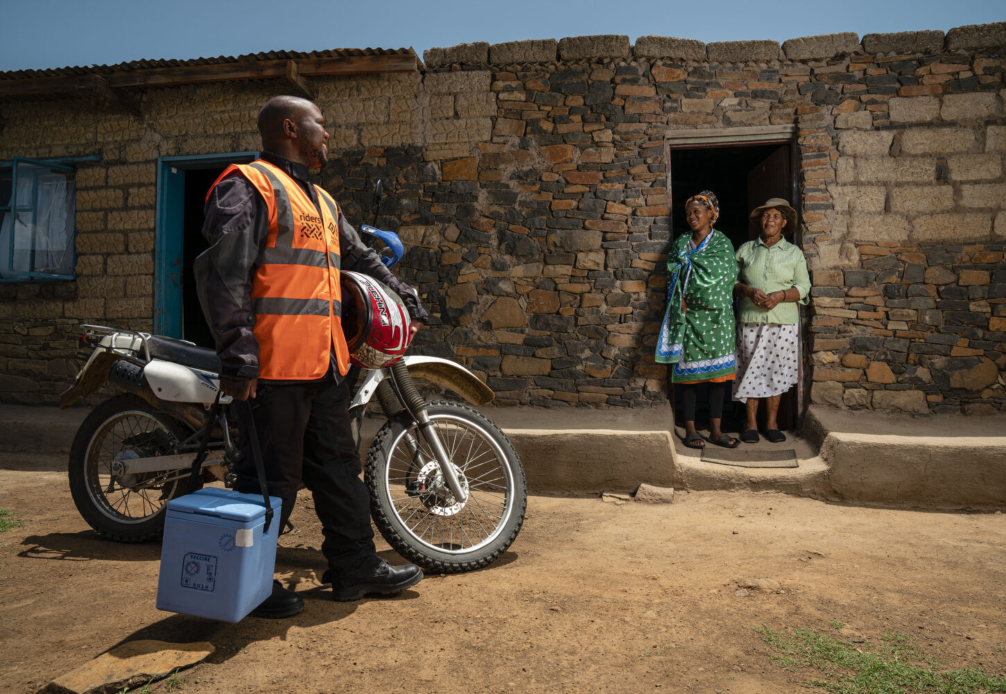 Riders for Health deliver care to rural communities