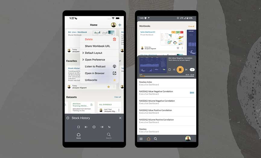 Analytics Mobile App