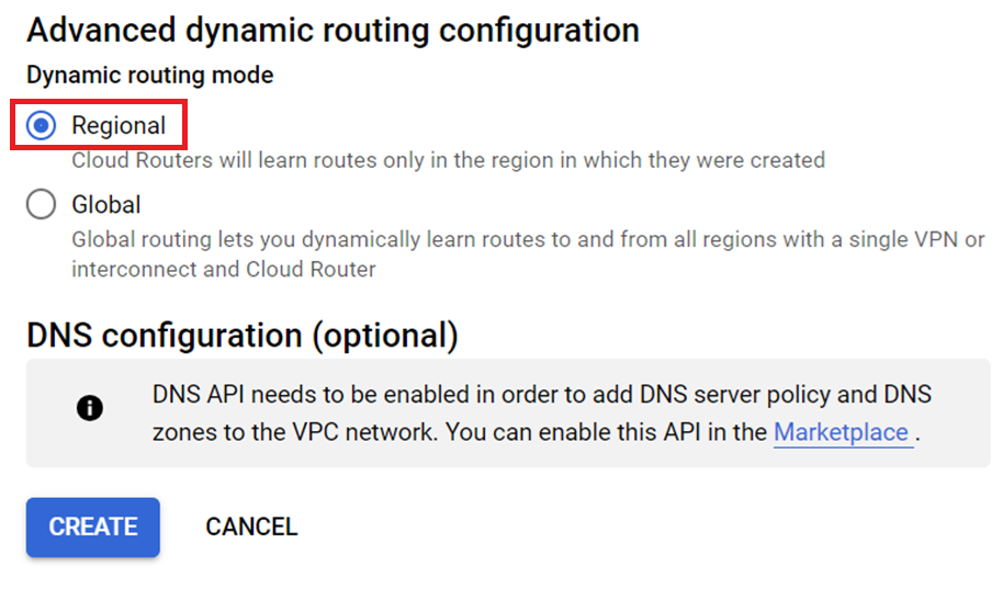 Advanced dynamic routing configuration