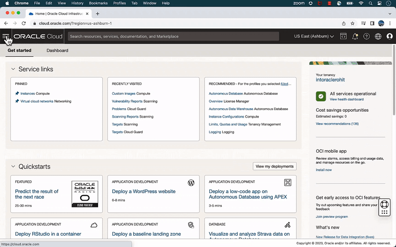 PenTest OCI - custom images