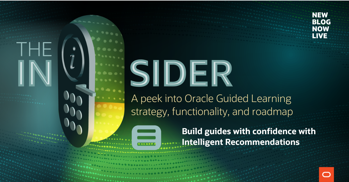 Intelligent recommendations