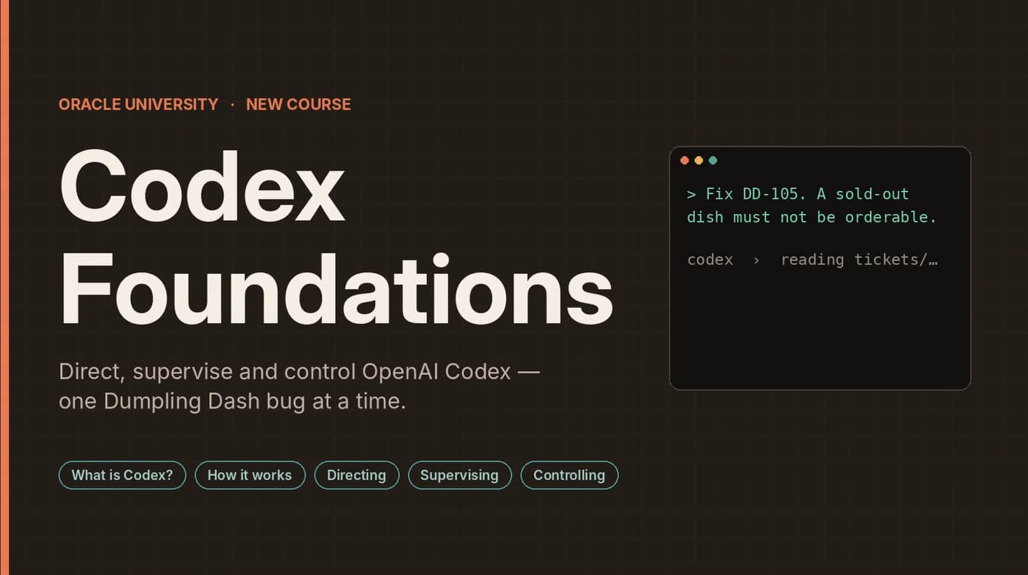 Oracle University Launches Two New OpenAI Codex Courses