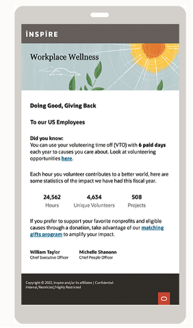 Workforce communications in Oracle ME