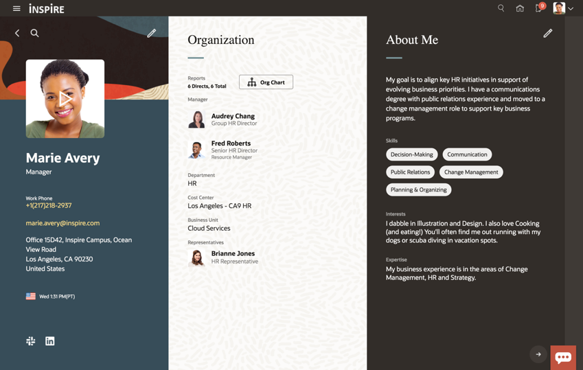 Connect with colleagues in a whole new way through Oracle Connections.