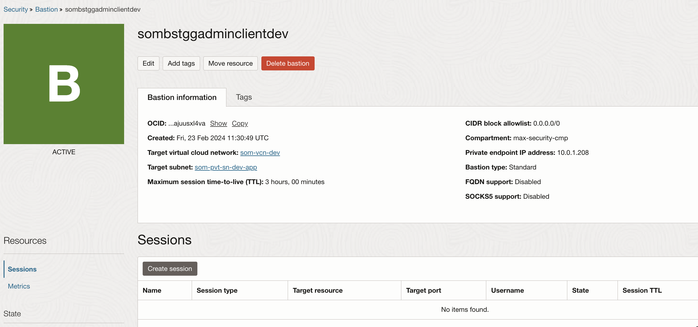 GoldenGate Bastion Service