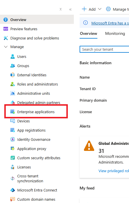 Assign User Group to Application