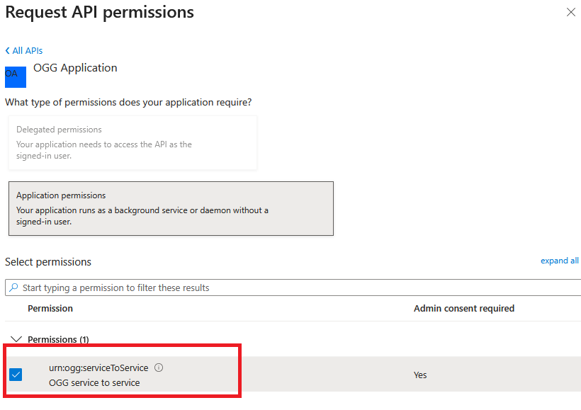 GG Service Role Permission