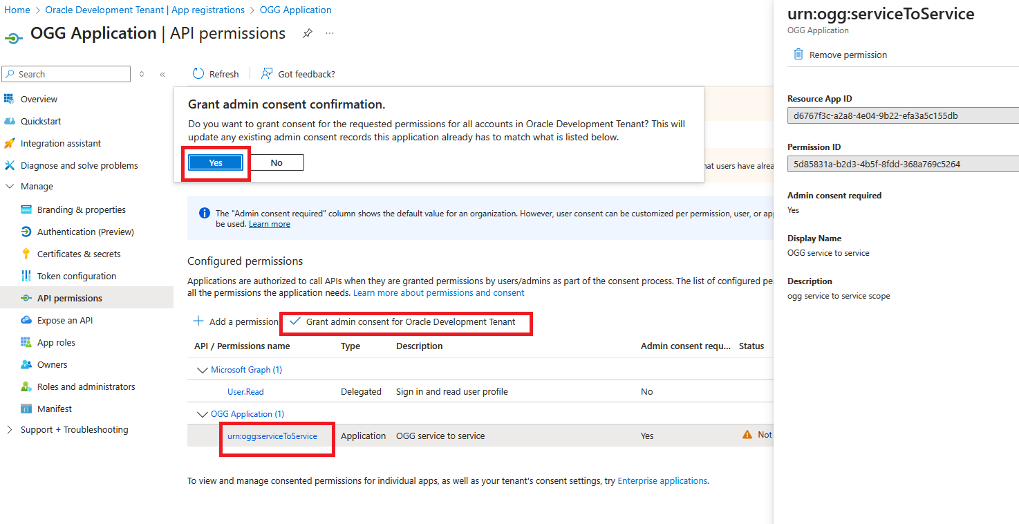 GG Service Role Permission
