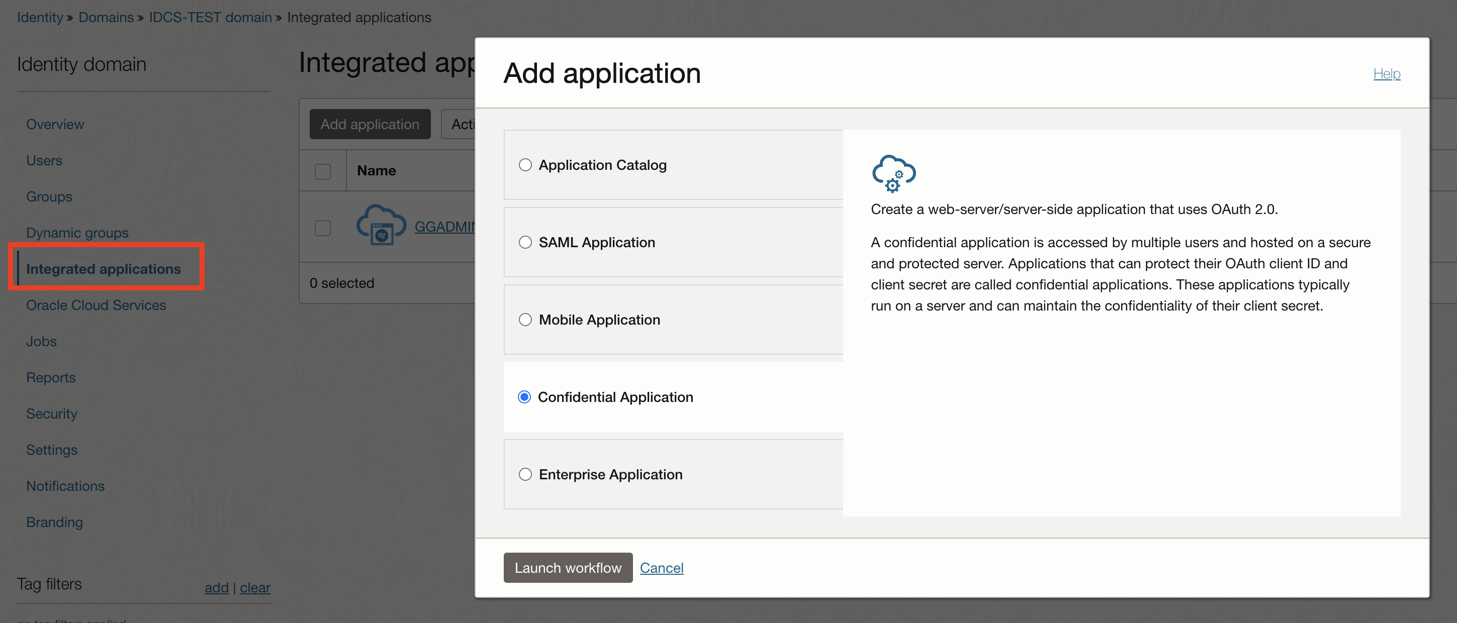 Add Appliction