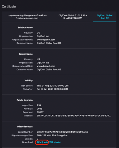 Classic to MA - Certificate