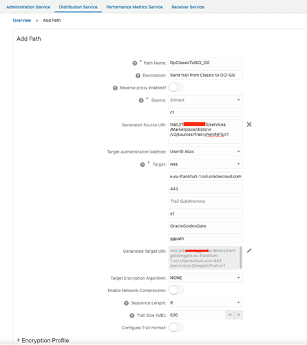 Classic to MA - Distribution Path creation