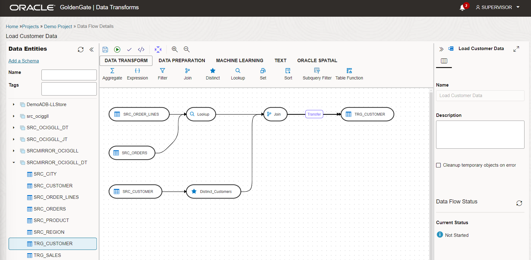 Configure Data Flow 