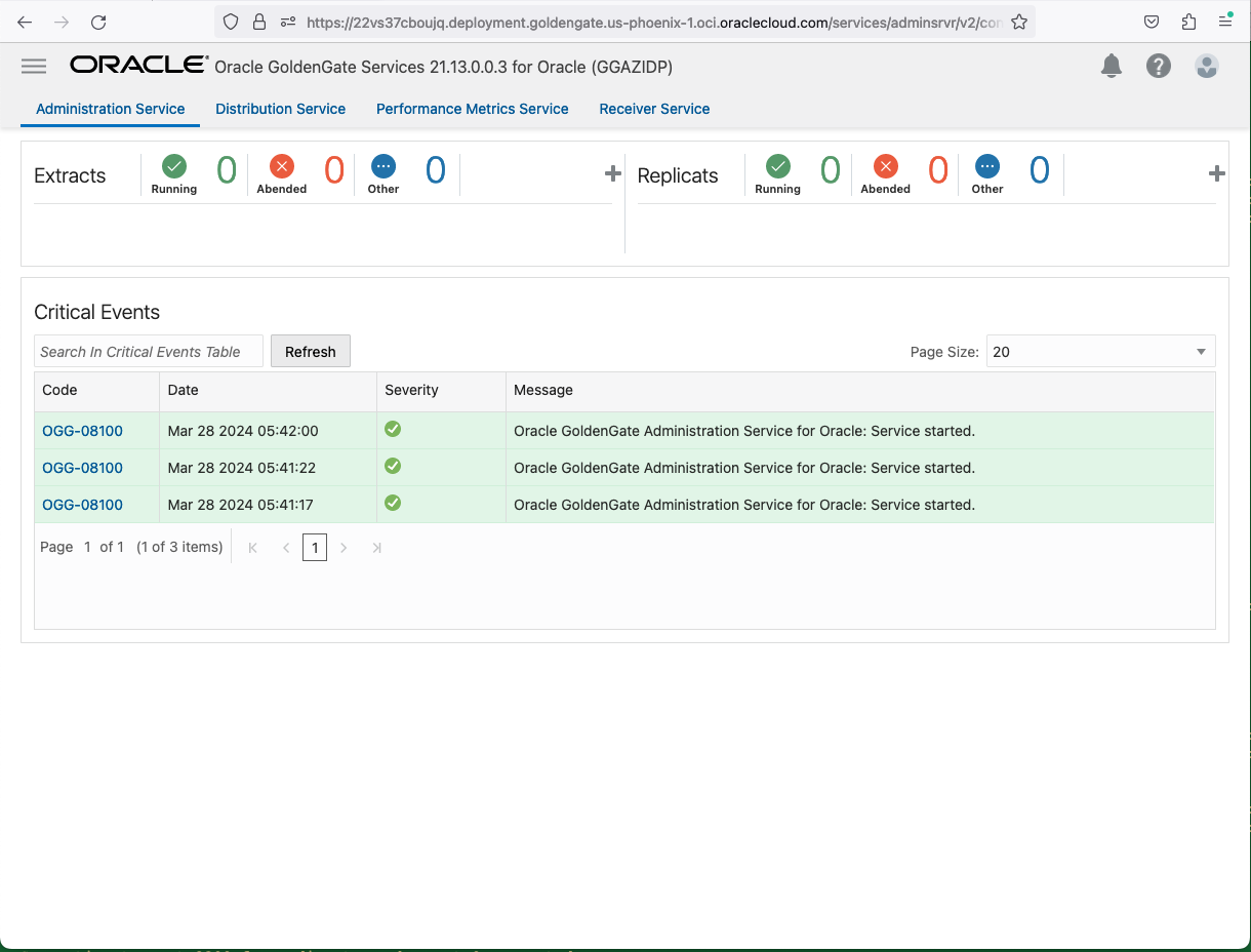 GoldenGate microservices