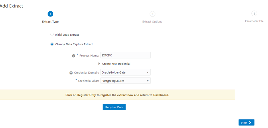Add CDC Extract - 1/3