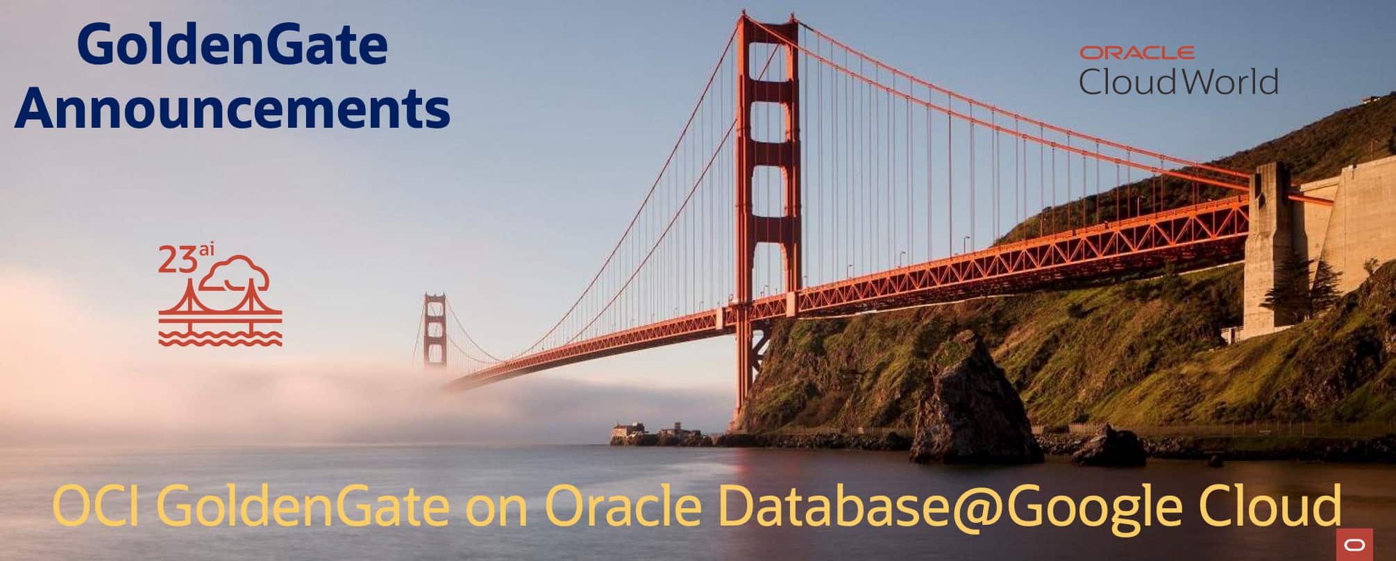 Announcing OCI GoldenGate on Oracle Database@Google Cloud